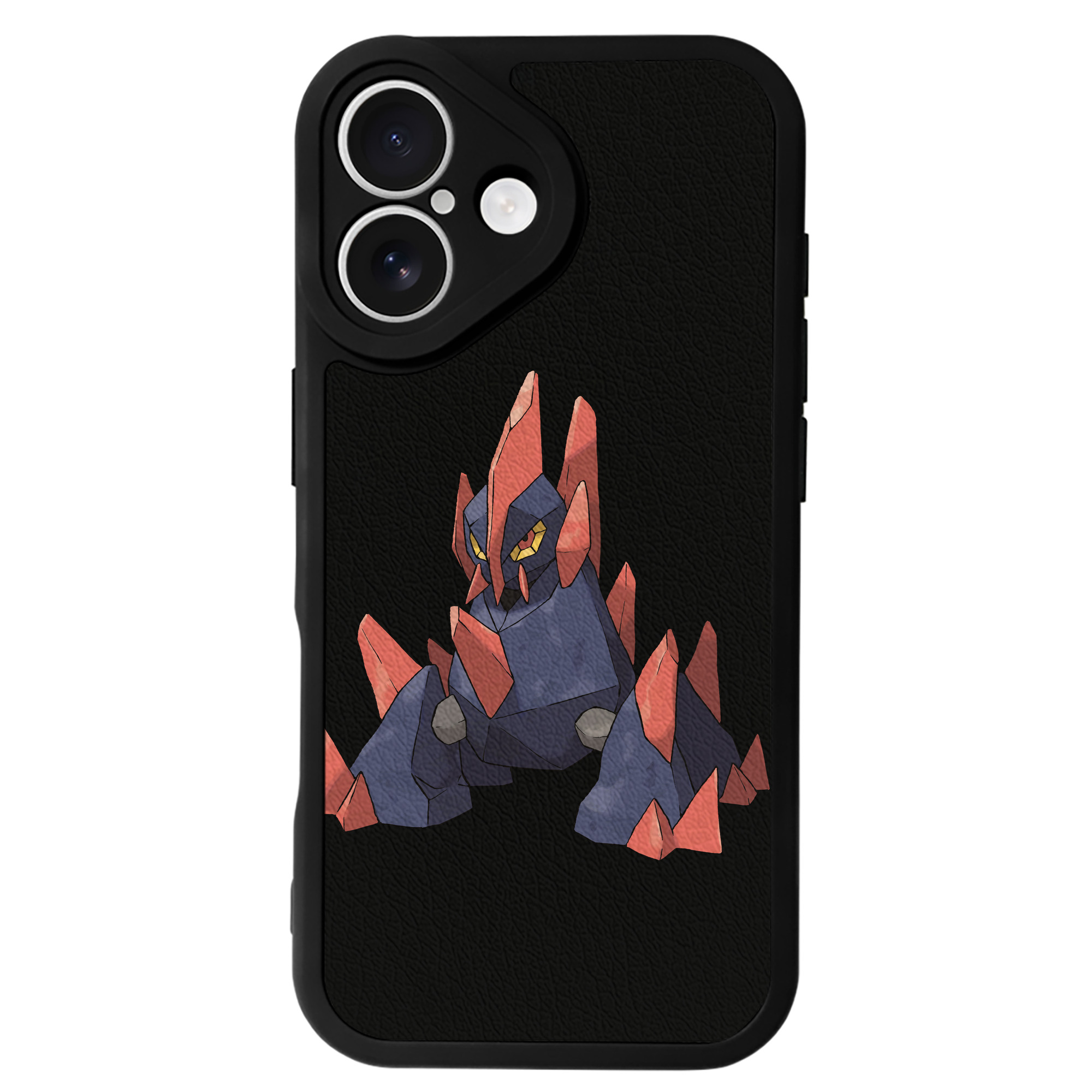 （画像用） ポケットモンスター Pokémon 【iPhone 16シリーズ対応】シリコンスマホケース（レザー調） 材質：シリコン